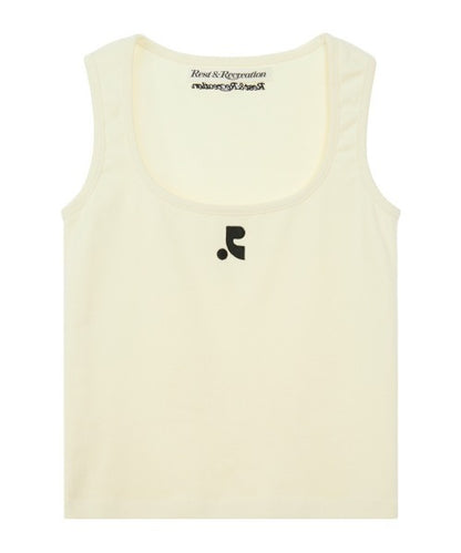 WIDE U-NECK TANK TOP