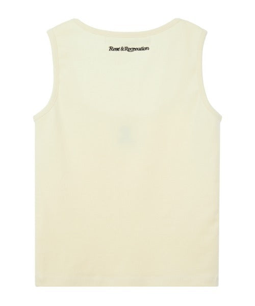WIDE U-NECK TANK TOP