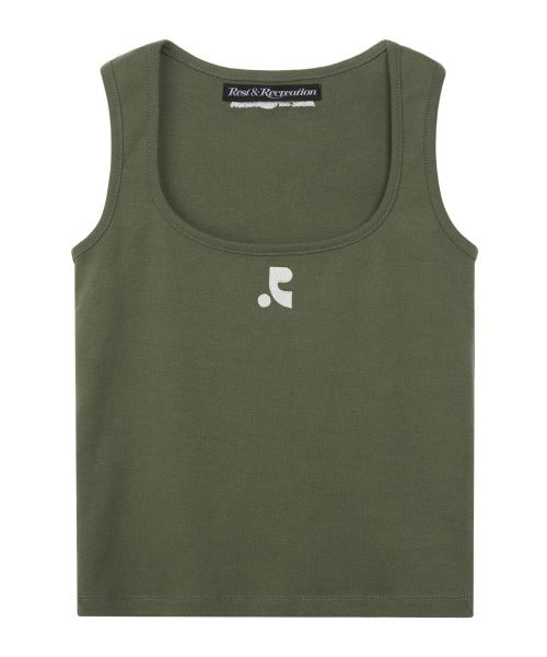 WIDE U-NECK TANK TOP