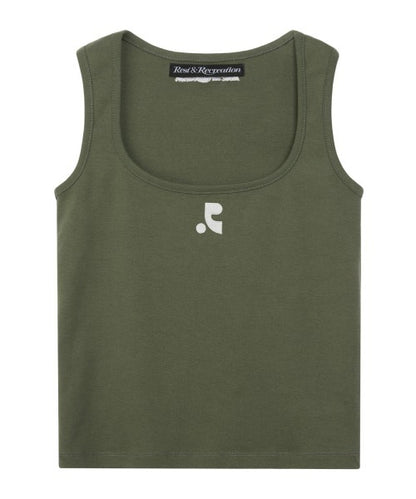WIDE U-NECK TANK TOP