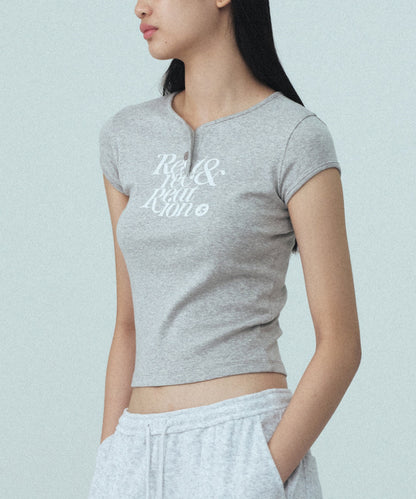CAP SLEEVE T-SHIRT