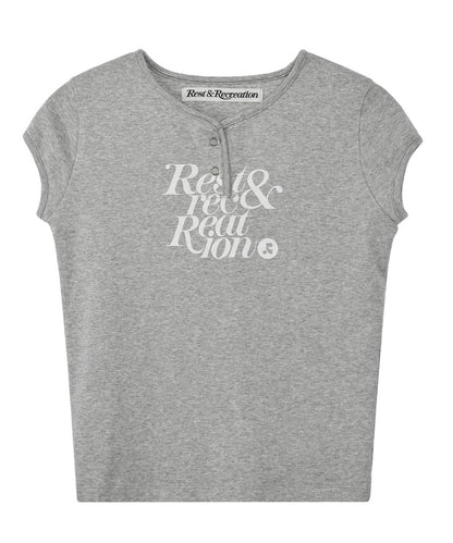 CAP SLEEVE T-SHIRT
