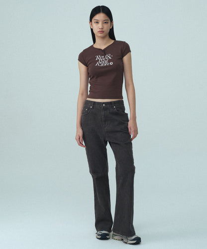 CAP SLEEVE T-SHIRT