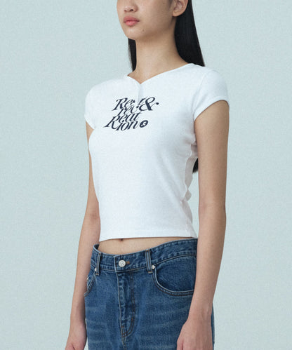 CAP SLEEVE T-SHIRT