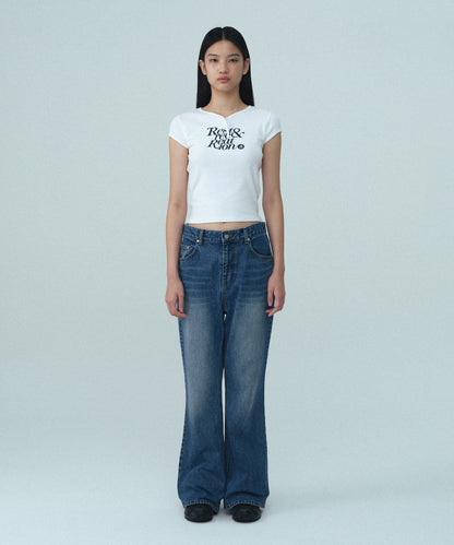 CAP SLEEVE T-SHIRT