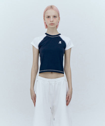 RAGLAN CROP TOP