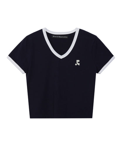 V-NECK RINGER T-SHIRT