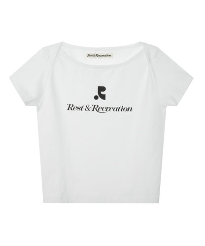LOGO LIP NECK T-SHIRT