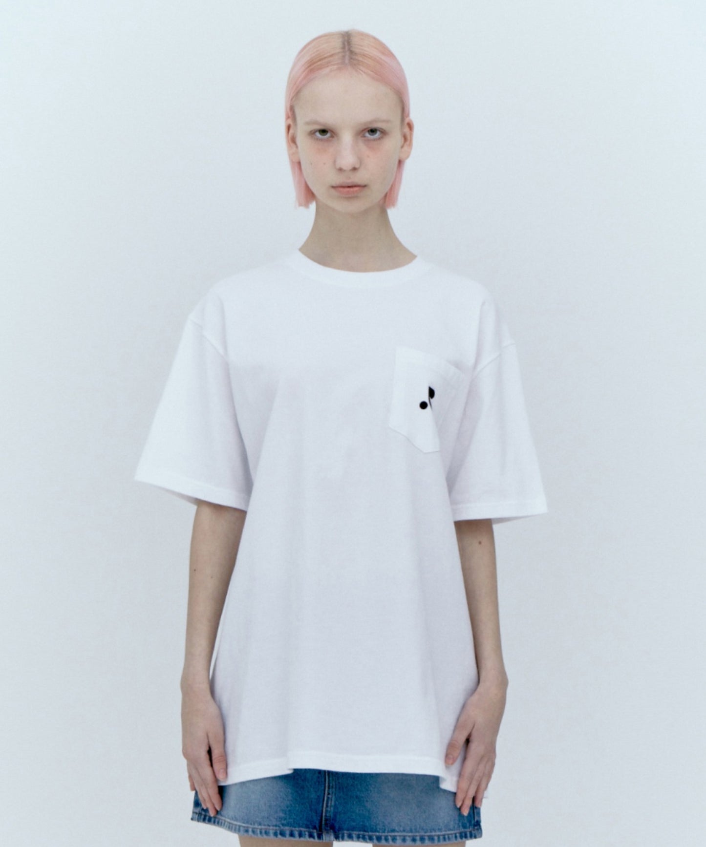 POCKET CREWNECK T-SHIRT