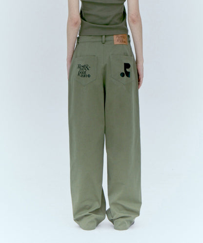 LOGO COTTON PANTS