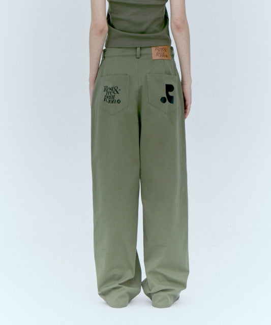 LOGO COTTON PANTS