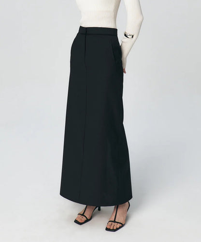 Fringe Wasit H-line Skirt