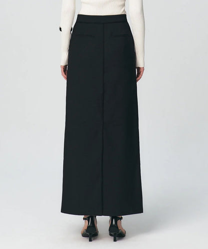 Fringe Wasit H-line Skirt