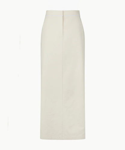 Fringe Wasit H-line Skirt