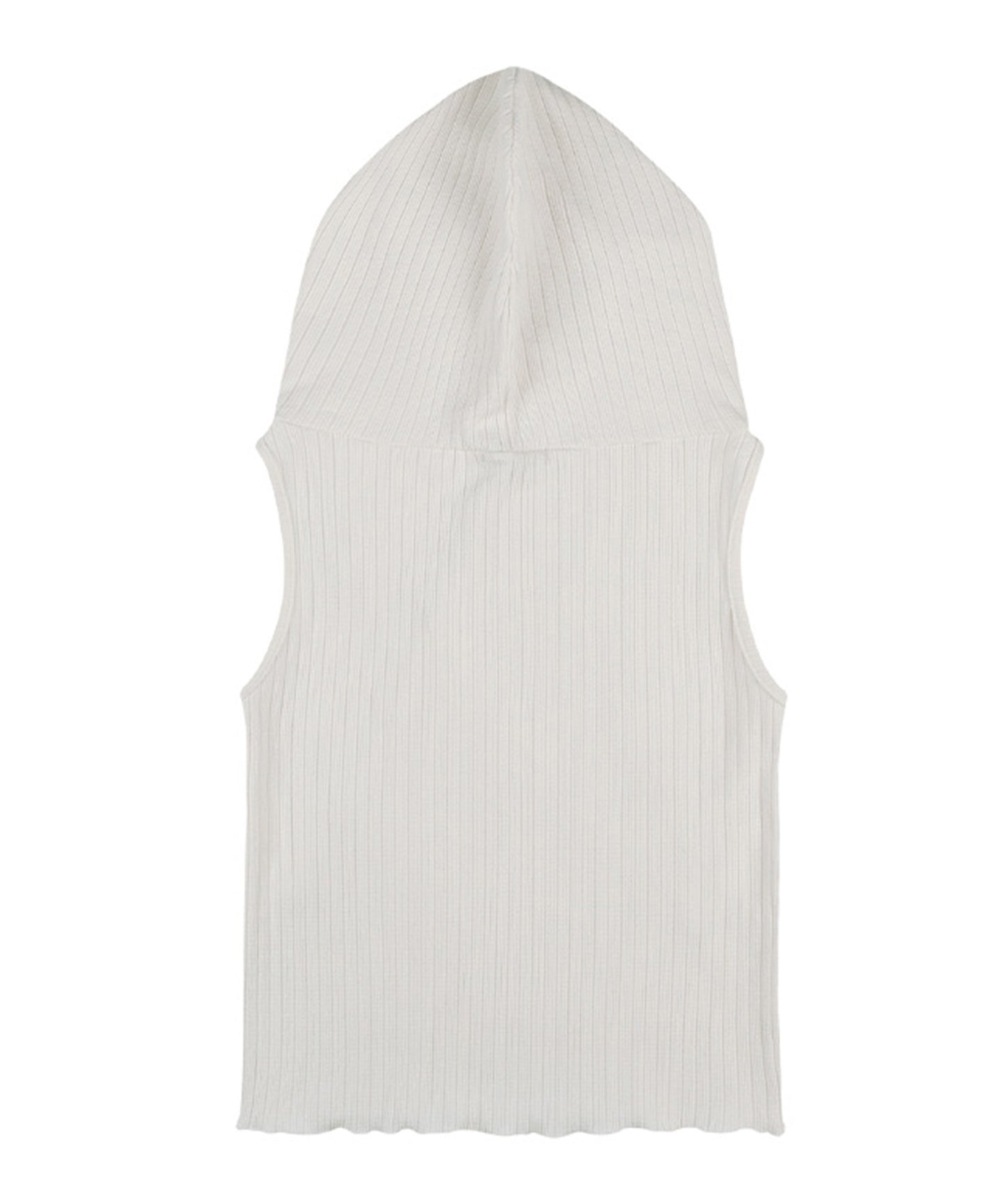 FANCY CLUB/ファンシークラブ BIRD COWL SLEEVELESS フードトップス