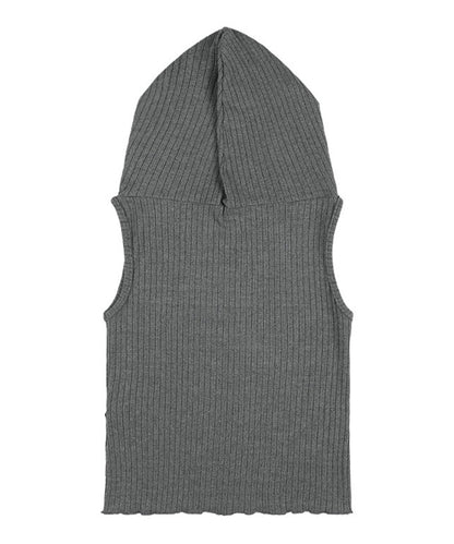 FANCY CLUB/ファンシークラブ BIRD COWL SLEEVELESS フードトップス