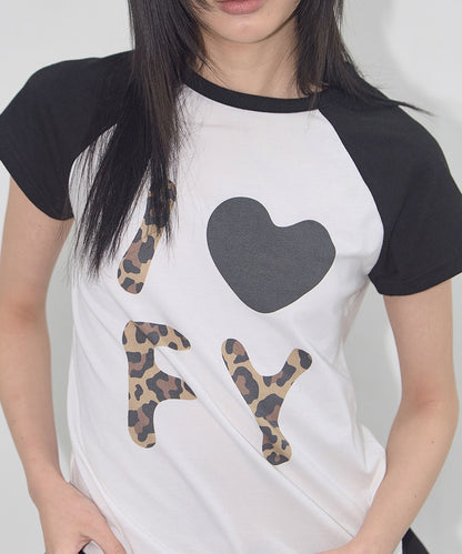FANCY CLUB/ファンシークラブ I LOVE FY TEE Tシャツ