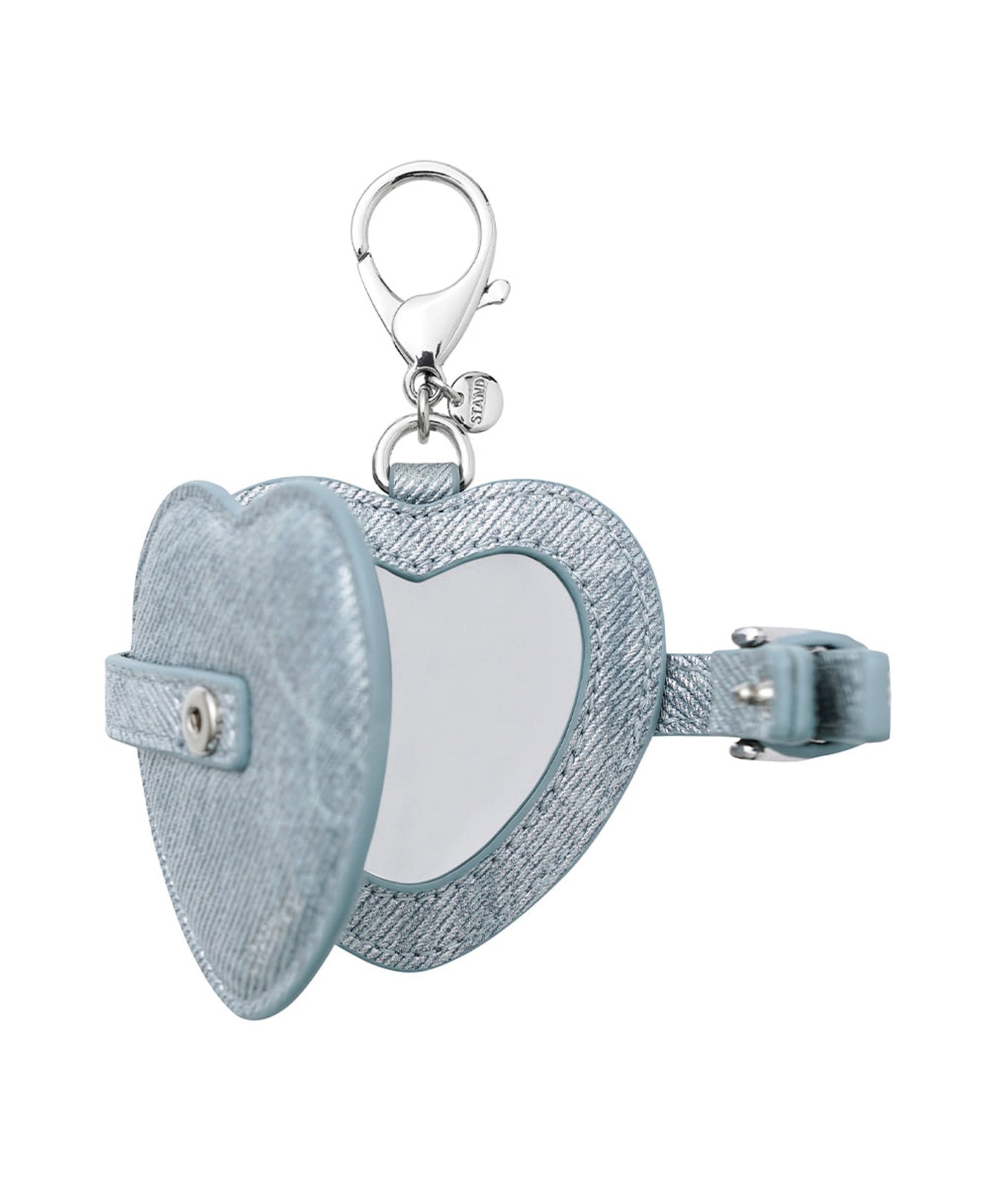 STAND OIL/スタンドオイル Belted Mirror Keyring キーリング