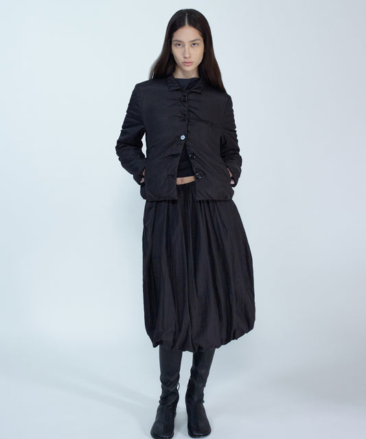 anggae/アンゲ BALLOON PADDED MIDI SKIRT スカート