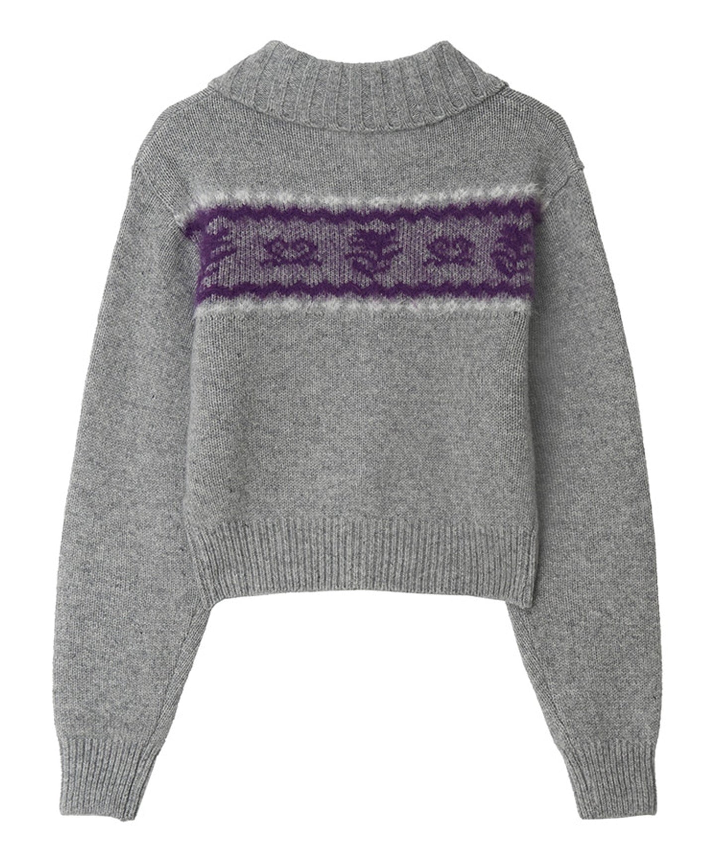 Kijun/キジュン Nordic Knit Cardigan ノルディック柄 ウールニットカーディガン