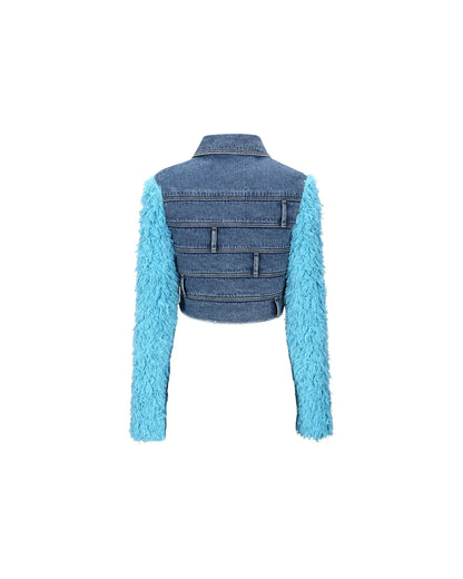 DUA MULTI WAIST DENIM JACKET