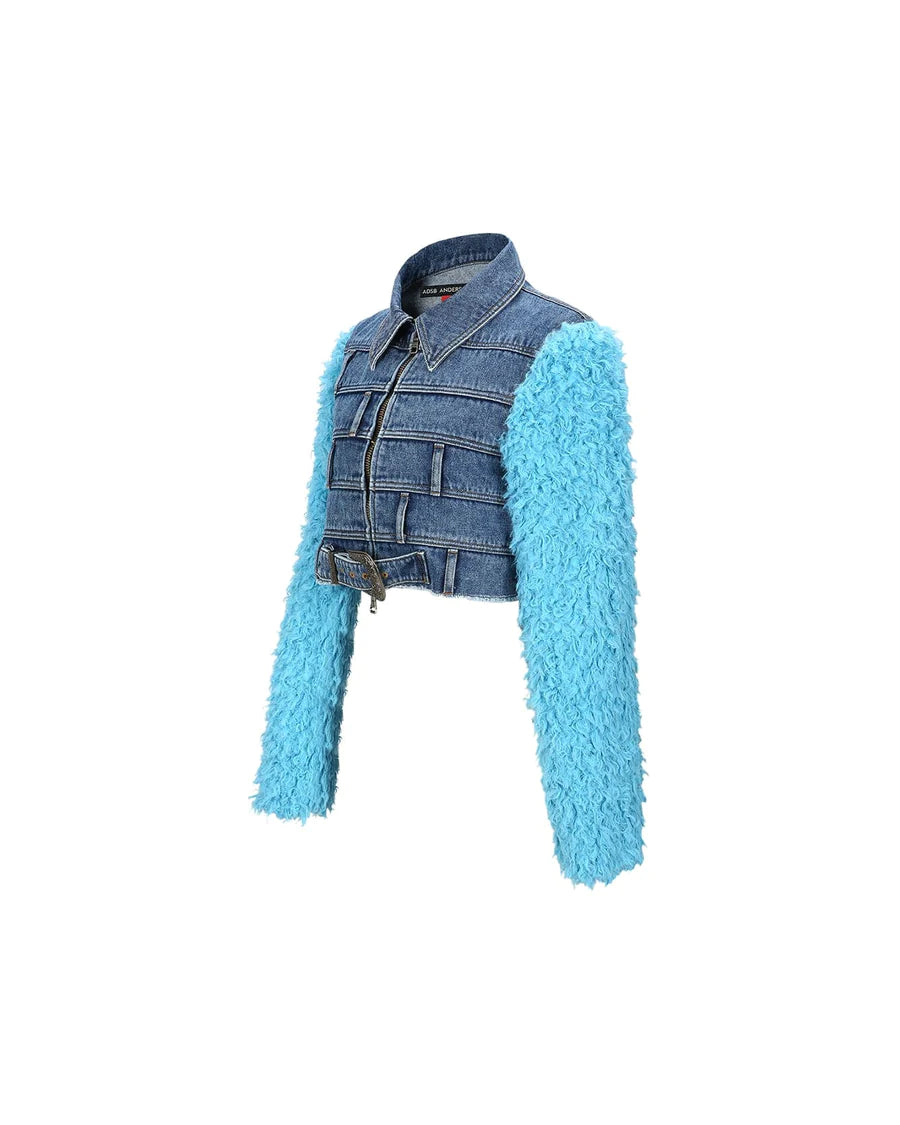 DUA MULTI WAIST DENIM JACKET