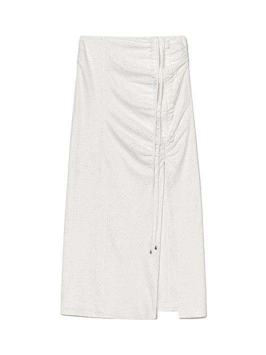 DEVON EYELET LONG SKIRT