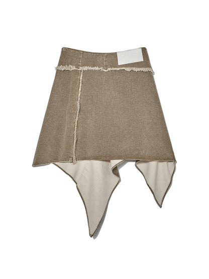 BONES GRUNGY DENIM SKIRT
