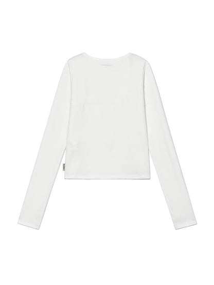 MIA SQUARE NECK LONG SLEEVE
